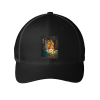 Vintage Christmas Nativity Mesh Cap | Artistshot