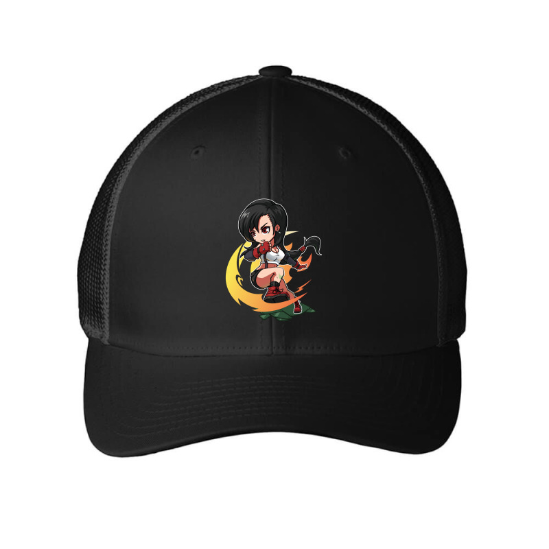 Tifa Cute Chibi Anime Final Fantas Mesh cap by ElizabethTDuval | Artistshot