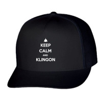 Calm Klingon Trucker Cap | Artistshot