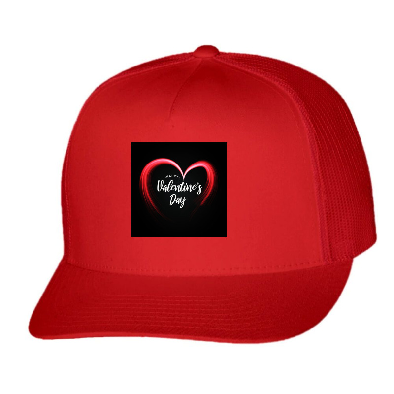 Special Design Happy Valentine's Day Trucker Cap | Artistshot