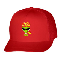 Pickled Onion Space Raiders Alien Trucker Cap | Artistshot