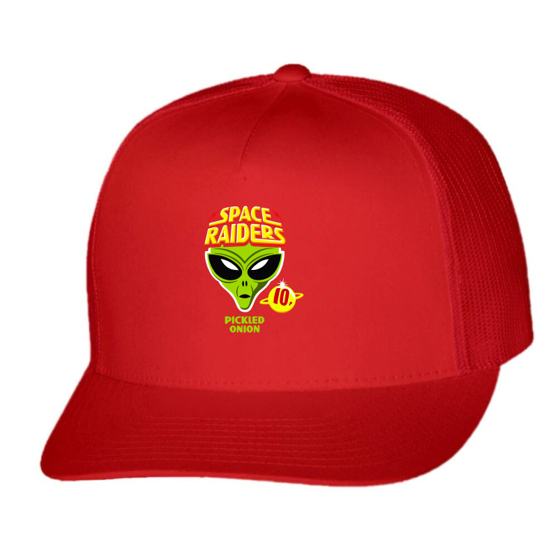 Pickled Onion Space Raiders Alien Trucker Cap by rongpuluhduapuluh | Artistshot