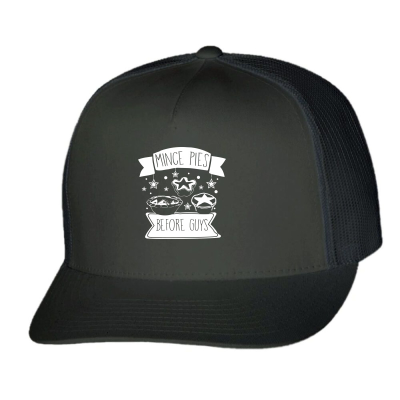 Christmas Mince Pies Before Trucker Cap by sepedakaca | Artistshot