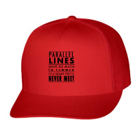 Parallel Lines Trucker Cap | Artistshot