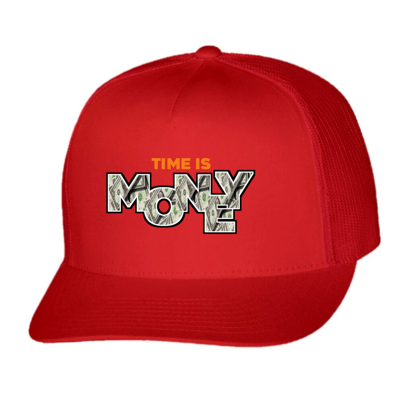 Time Is Money Trucker Cap by WawanRidwan | Artistshot