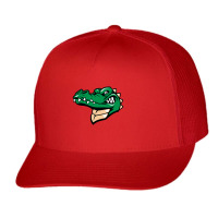 Angry Crocodile Trucker Cap | Artistshot