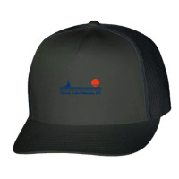 Silver Lake Shores, De   Sailboat Sunrise   Silver Lake Shores Delawar Trucker Cap | Artistshot