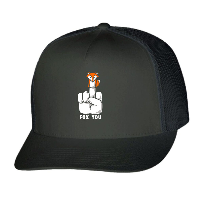 Fox You Trucker Cap by Farikha | Artistshot