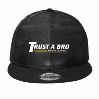 Trust A Bro Camo Snapback | Artistshot