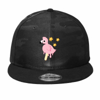 Star Flamingo Flying Camo Snapback | Artistshot