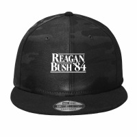 Reagan Bush '84 Camo Snapback | Artistshot