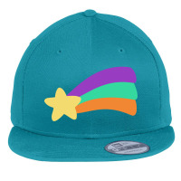 Shooting Star Flat Bill Snapback Cap | Artistshot