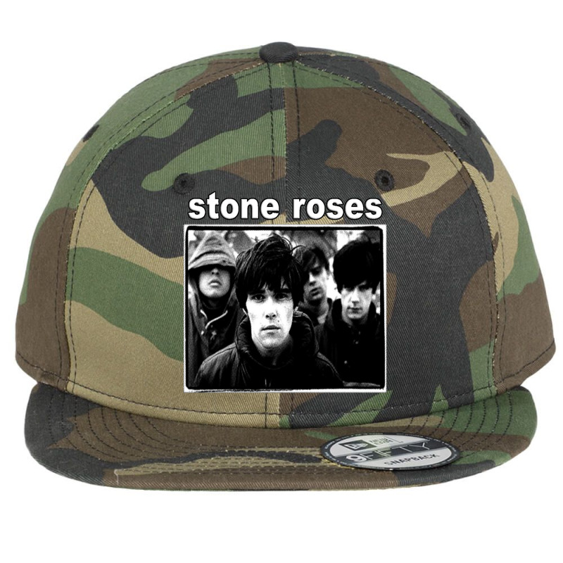 The Stone Roses Flat Bill Snapback Cap by Garreto | Artistshot