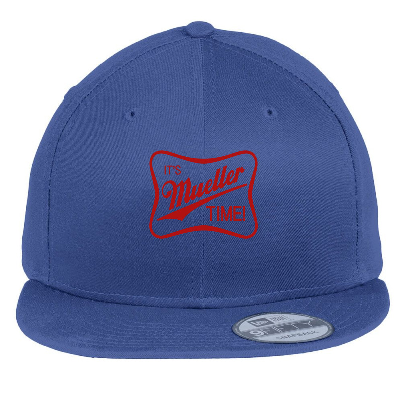 It's Mueller Time Flat Bill Snapback Cap by ninoron | Artistshot