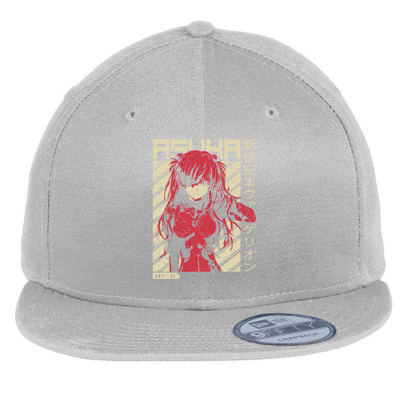 Evangelion,asuka Poster,anime Shirt Neon Genesis Evangelion Flat Bill Snapback Cap by saterseim | Artistshot