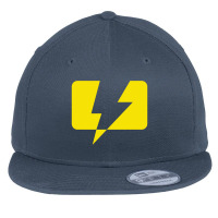 Lightning Flat Bill Snapback Cap | Artistshot