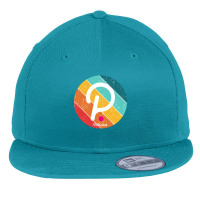 Polkadot Art Fun Flat Bill Snapback Cap | Artistshot