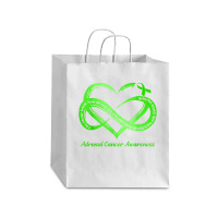 Strong Is The Only Choice Adrenal Cancer Warrior Awareness T Shirt Debie Paper Bag - 10 X 5 X 13 | Artistshot