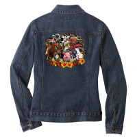 Animal Farm Ladies Denim Jacket | Artistshot