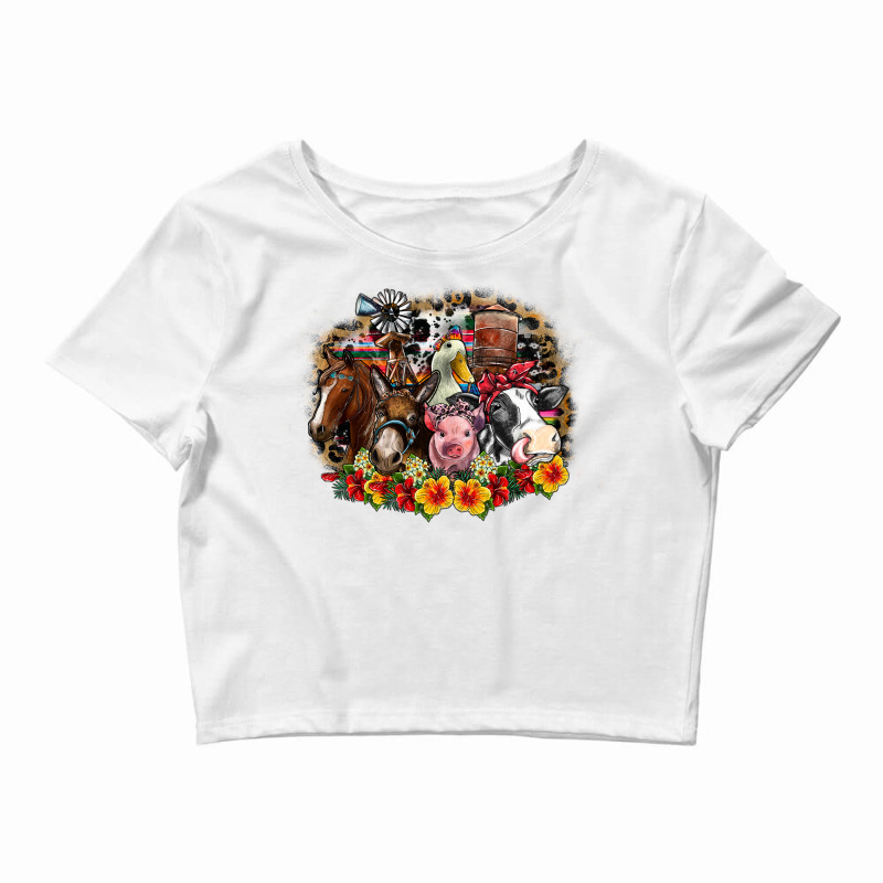 Animal Farm Crop Top by SublimationCraftShop | Artistshot