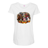 Animal Farm Maternity Scoop Neck T-shirt | Artistshot