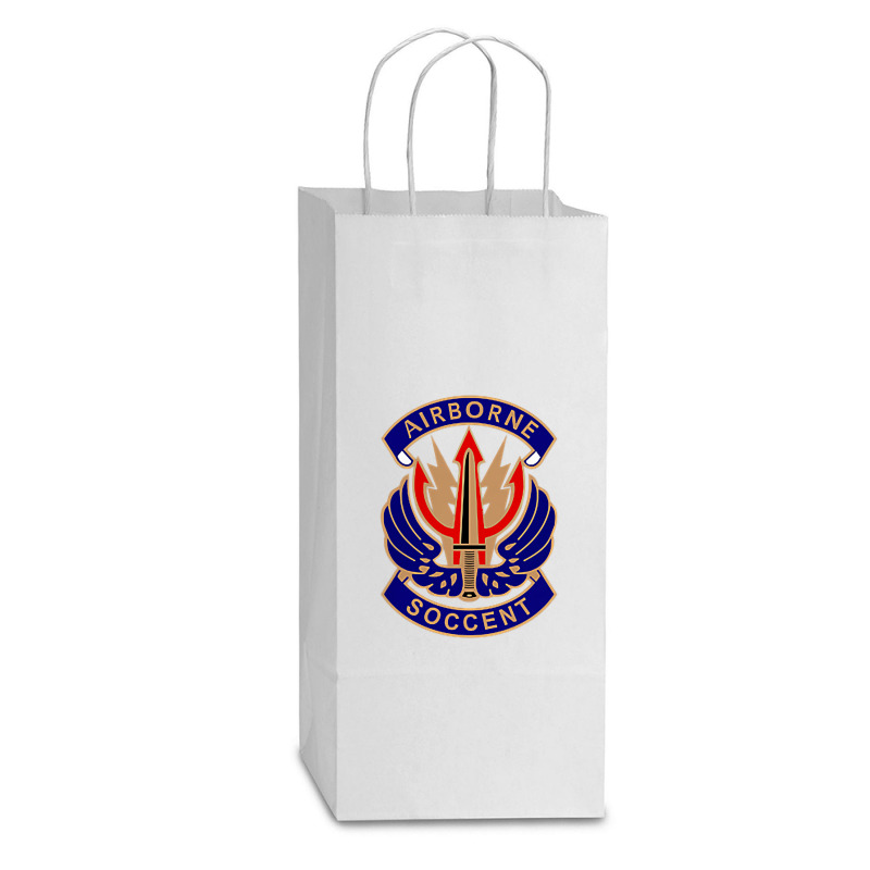 Special Operations Command Central (soccent) T Shirt Double Wine Paper Bag - 6 1/2 X 3 1/2 X 12 3/8 | Artistshot