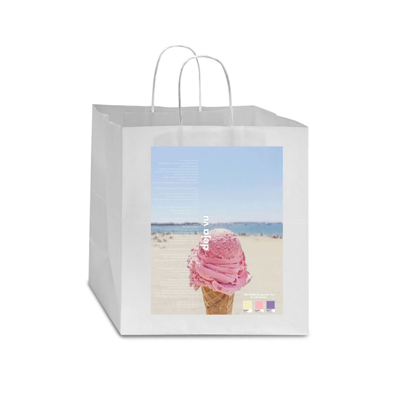 Deja Vu Olivia Rodrigo Star Paper Bag - 13 X 7 X 13 | Artistshot