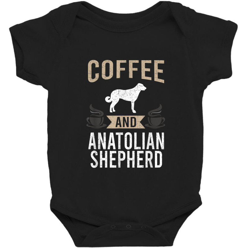 Coffee And Anatolian Shepherd Dog Lover Baby Bodysuit by LemonJack | Artistshot