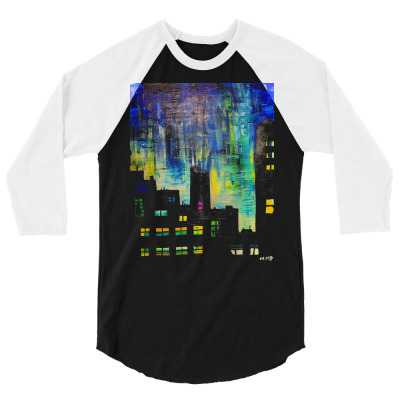 Cityscape T  Shirt Cityscape T  Shirt 3/4 Sleeve Shirt Designed By Bestreview