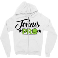 Tennis Pro Zipper Hoodie | Artistshot