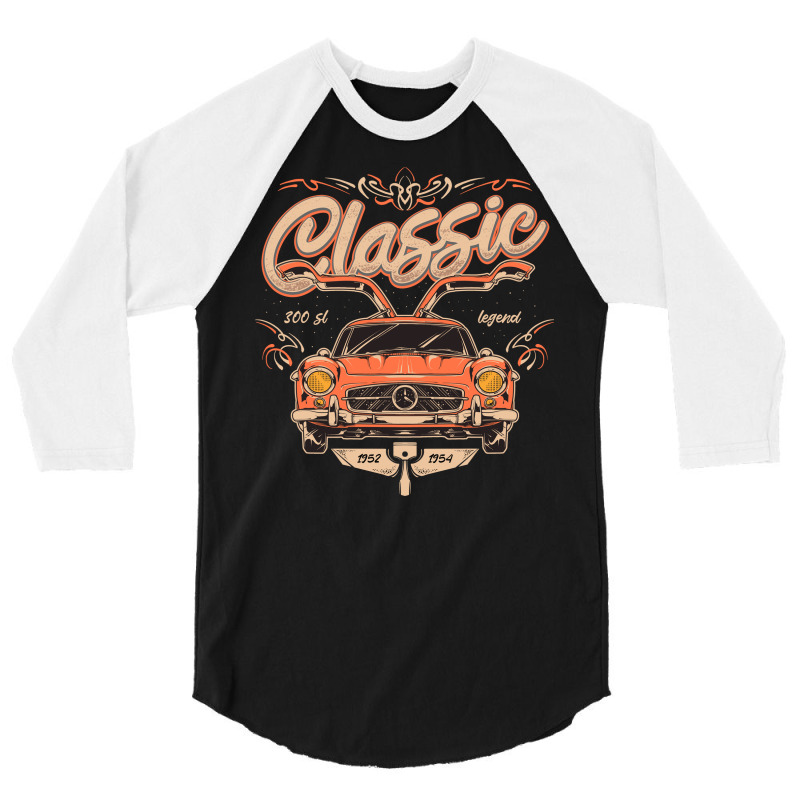 Classic Car 3/4 Sleeve Shirt by metalcozmic | Artistshot