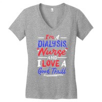 Dialysis Nurse T  Shirt Dialysis Nurse 7 Women's V-neck T-shirt | Artistshot