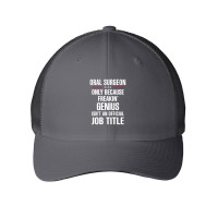 Gift For Freakin' Genius Oral Surgeon Mesh Cap | Artistshot