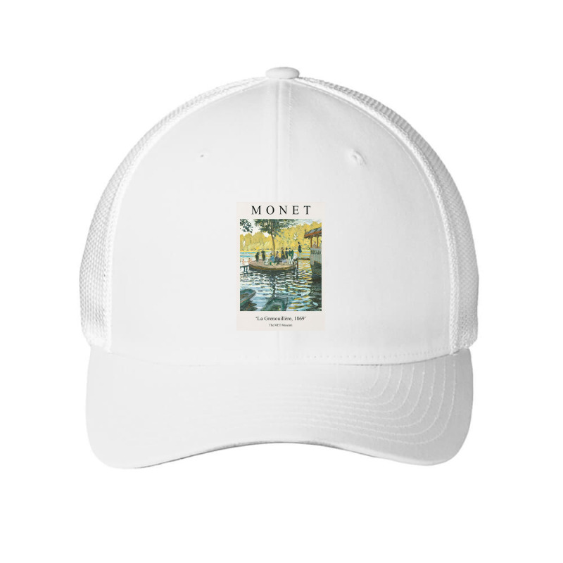 Claude Monet - La Grenouillere Mesh cap by carlyriley | Artistshot