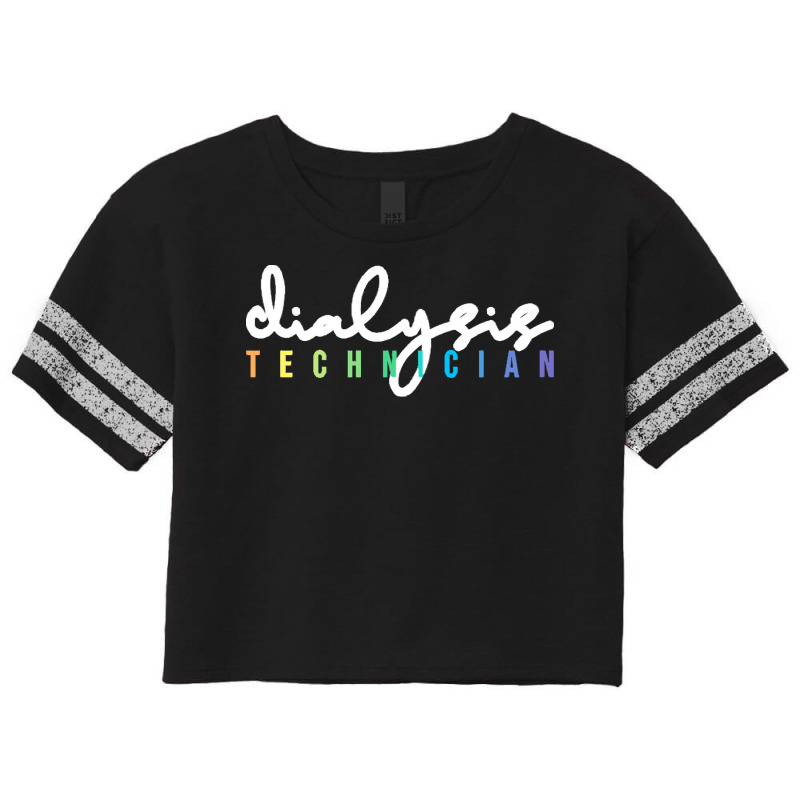 Dialysis Technician T  Shirt Dialysis Technician 5 Scorecard Crop Tee by hartmannrico908 | Artistshot