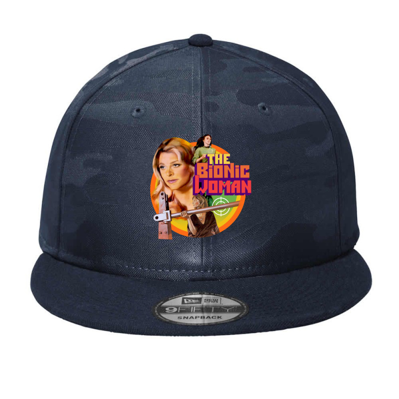 Bionic Woman Camo Snapback by curutputihgot | Artistshot