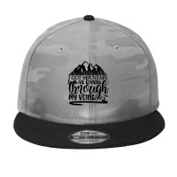 I Got Mountain Air Running Through My Veins Camo Snapback | Artistshot