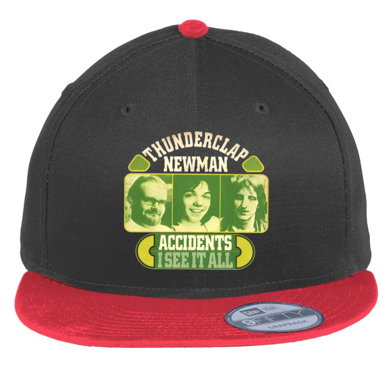 Thunderclap Newman Personel Art Flat Bill Snapback Cap by Cengs | Artistshot