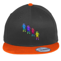 Four Positive Astronauts Flat Bill Snapback Cap | Artistshot