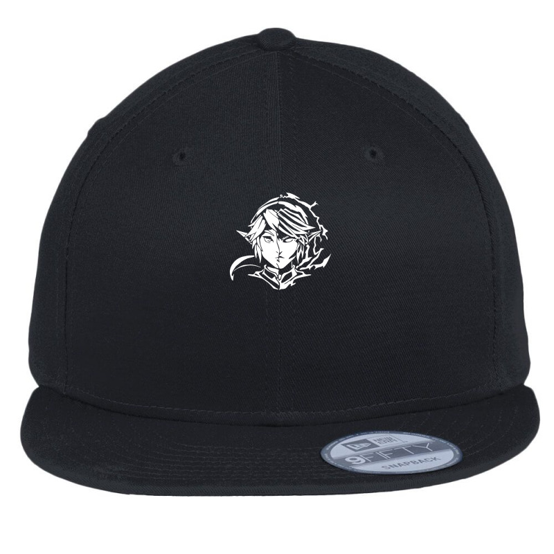 Dark Side Of Link Flat Bill Snapback Cap by ludymarlon | Artistshot