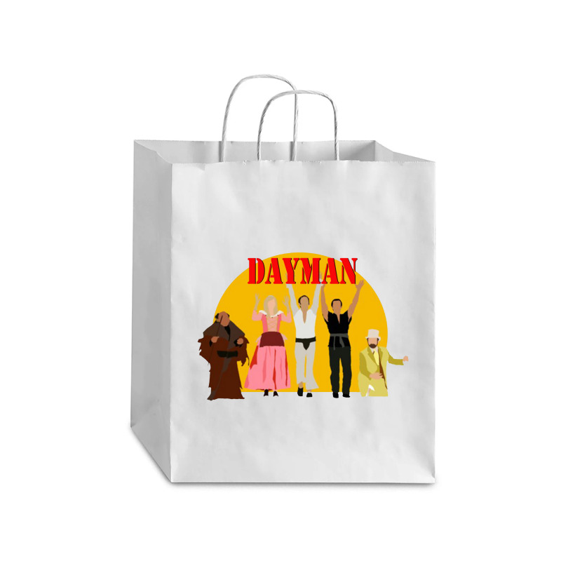 Comedy Man Episode Debie Paper Bag - 10 X 5 X 13 | Artistshot