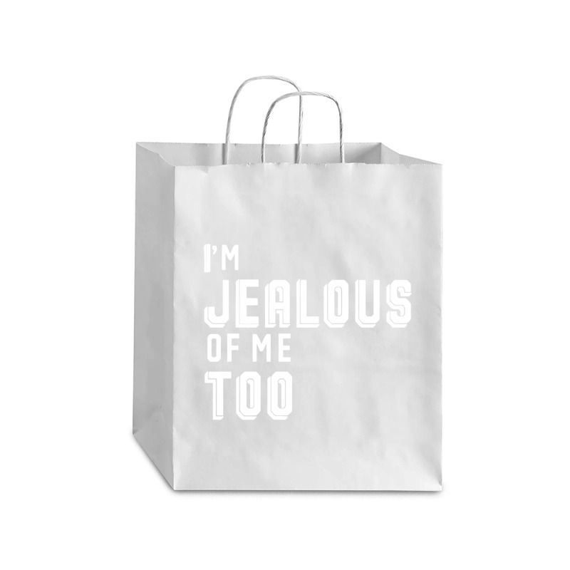 I'm Jealous Of Me Too Debie Paper Bag - 10 X 5 X 13 | Artistshot