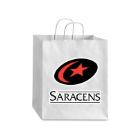 Football Saracens Fc Debie Paper Bag - 10 X 5 X 13 | Artistshot