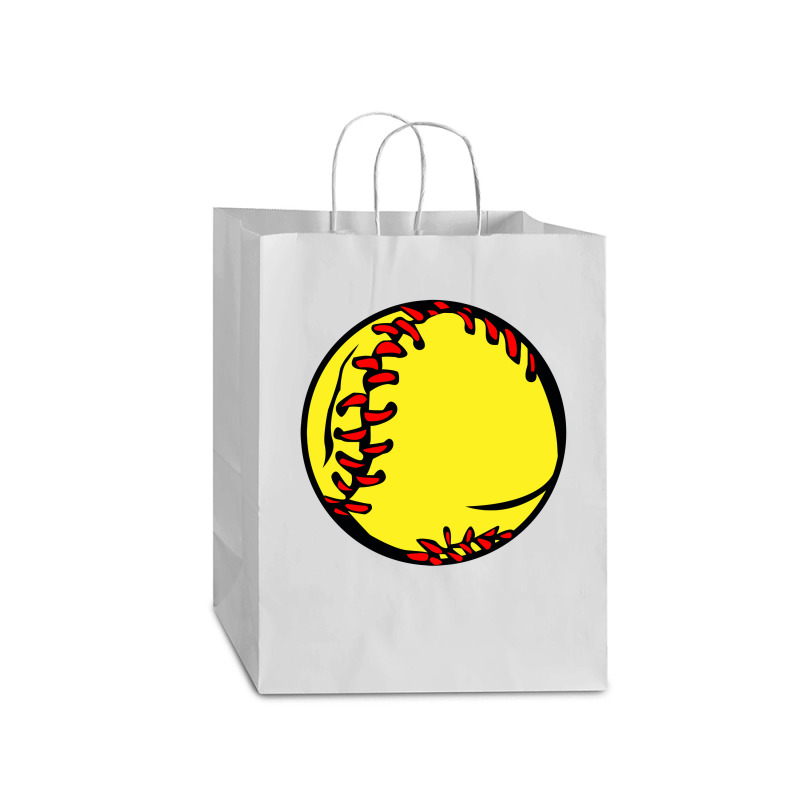 People's Republic Of Burlington Softball Mart Paper Bag -13 X 7 X 17 | Artistshot