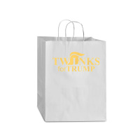 Twinks For Trump Shirt Donald Tump Glbt Gay T Shirt Mart Paper Bag -13 X 7 X 17 | Artistshot