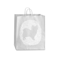 Papillon T  Shirt Papillon D N A Fingerprint Dog Papillon T  Shirt Queen Paper Bag - 16 X 6 X 19 1/4 | Artistshot