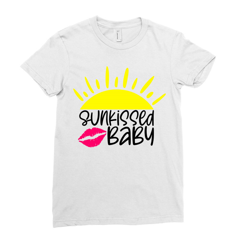 Sunkissed Baby Ladies Fitted T-Shirt by Purpleblobart | Artistshot