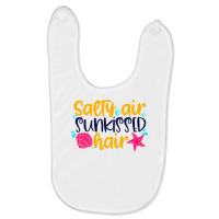 Salty Air Sunkissed Hair Baby Bibs | Artistshot