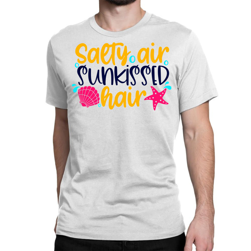 Salty Air Sunkissed Hair Classic T-shirt by Purpleblobart | Artistshot