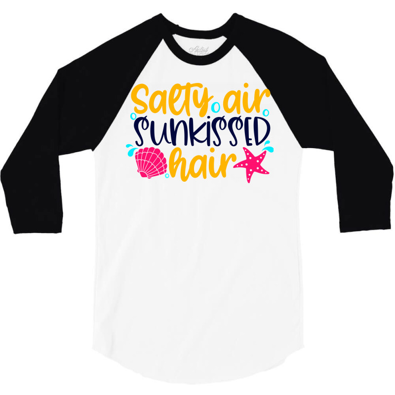 Salty Air Sunkissed Hair 3/4 Sleeve Shirt by Purpleblobart | Artistshot